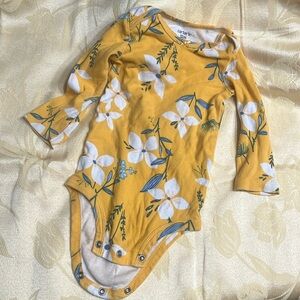 Carter’s long sleeve onesie